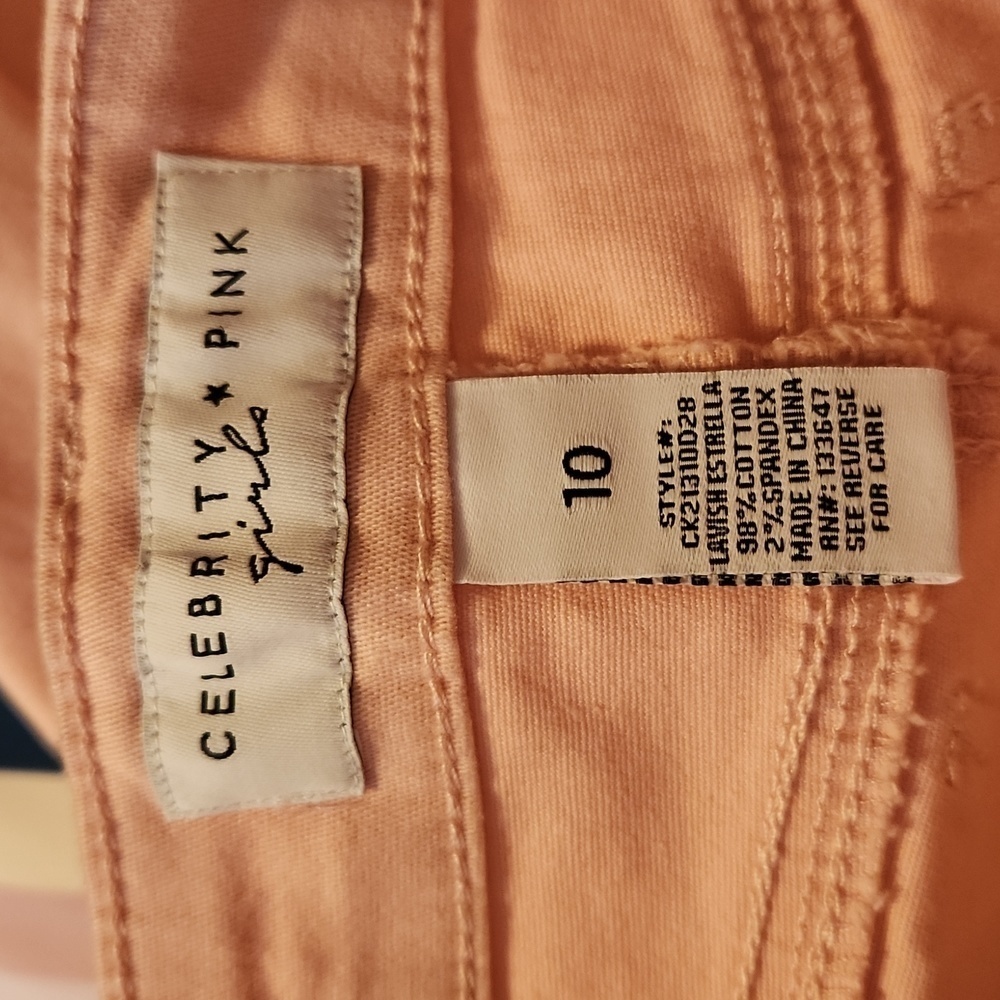 Celebrity Pink Ankle Skinny Pink Jeans Distressed Size 10 NWT - Picture 13 of 14